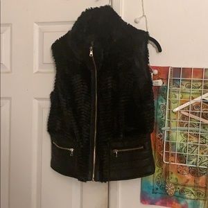I am selling chic Faux fur vest